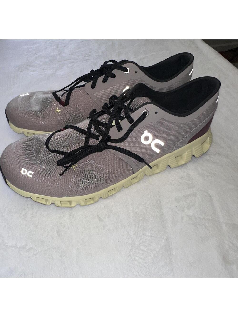 On Running Cloud X 3 Men's sneakers Fog Hay Size 14